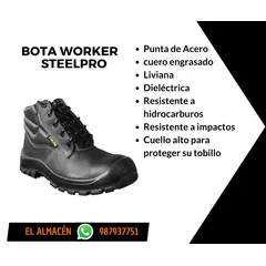 STEELPRO - BOTAS DE SEGURIDAD WORKER -