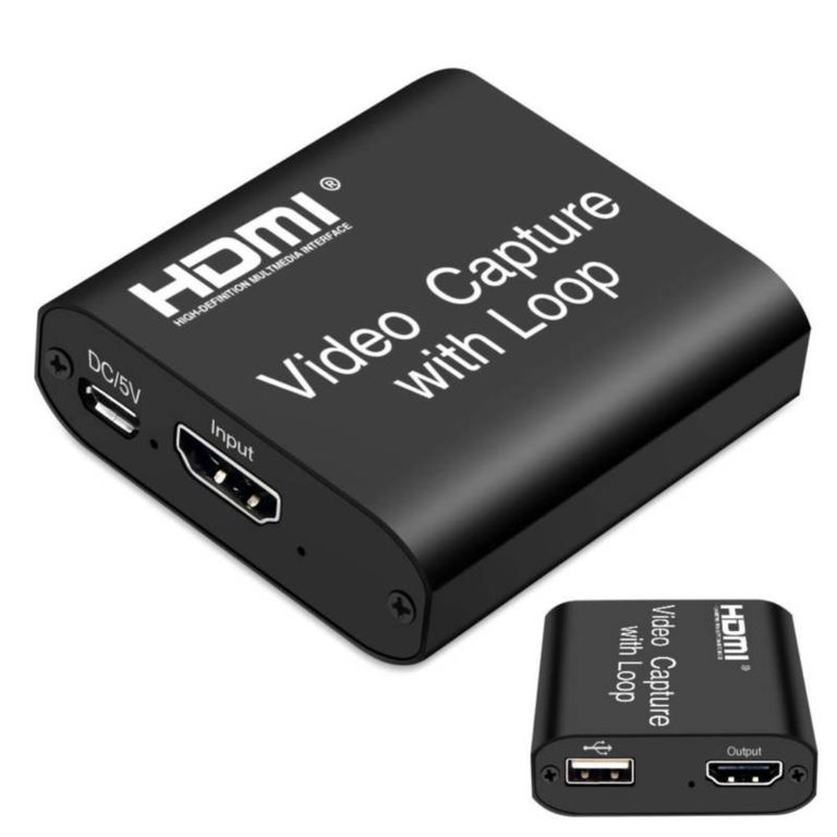 Capturadora De Video Hdmi Usb 3.0 4k 1080p Full Hd Loop Out