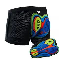 GENERICO - Culote o short con gel 20d para ciclismo - Talla XXL