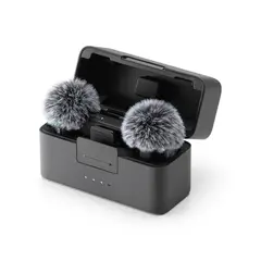 DJI - Micrófono inalámbrico Mic Mini 2 TX + 1 RX - Negro