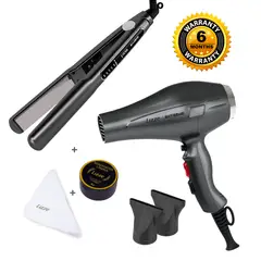 LIZZE - PLANCHA Y SECADORA EXTREME + KIT PULIDOR