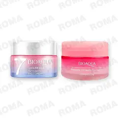 BIOAQUA - PACK CREMA HIDRATANTE VEGANA Y MASCARILLA HIDRATANTE PARA LABIOS