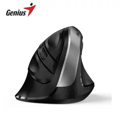 GENIUS - MOUSE ERGO 8250S WIRELESS VERTICAL 6-BOT ERGONOMICO SILVER