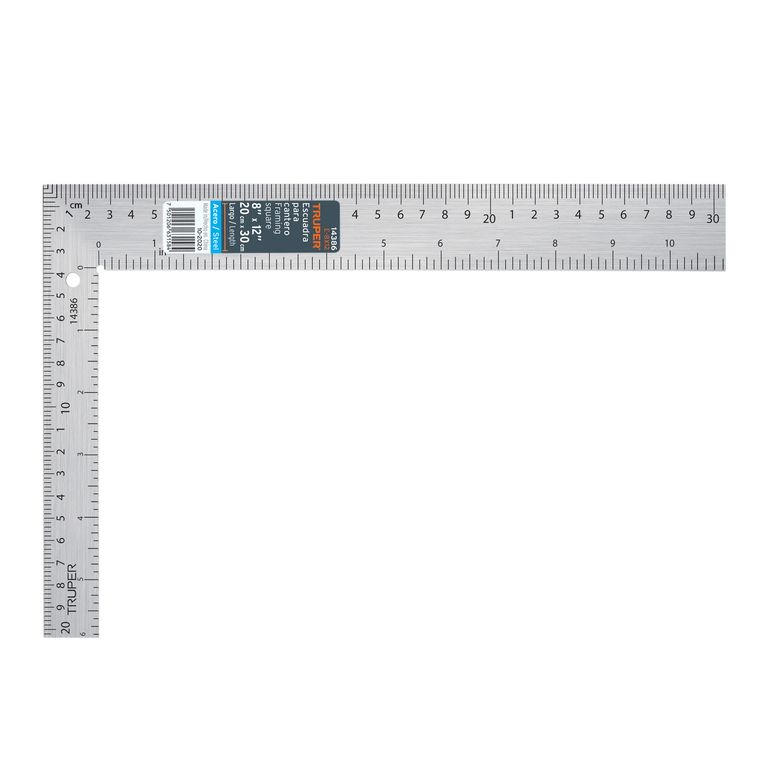 Escuadra 8x12 de acero para cantero 14386