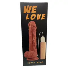 GENERICO - Dildo Realista Con 10 Frecuencias – Vibrador Recargable