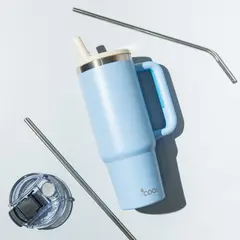 WECOOL - Mug Térmico de Acero Inoxidable 30oz COMBO