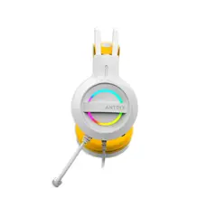 ANTRYX - Audífono C/Micrófono IRIS-W Yellow 7.1 Virtual( AGH-7100WTE )