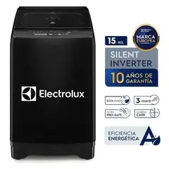 ELECTROLUX - Lavadora 15kg Negro Inverter Technology EWIP15F2XSWB