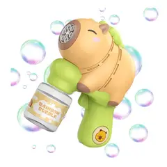 GENERICO - Pistola De Burbujas Capibara Con Luz Y Sonido Para Niños