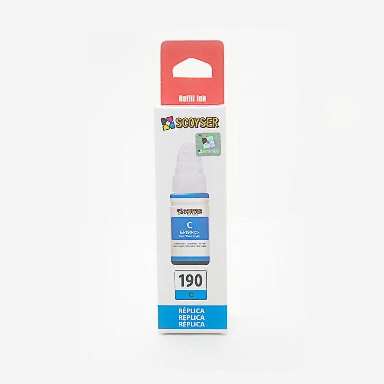Tinta Compatible Gi190 Cyan