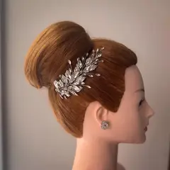 ANADE HANDMADE - TOCADO TIARA ACCESORIO PARA NOVIA