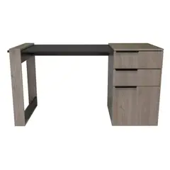 NACION MUEBLES - ESCRITORIO TORE COLOR GRIS