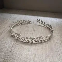 ANADE HANDMADE - TIARA DIADEMA TOCADO NOVIA QUINCEAÑERA INVITADA