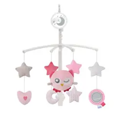 GENERICO - Móvil para cuna con Caja Musical Buho