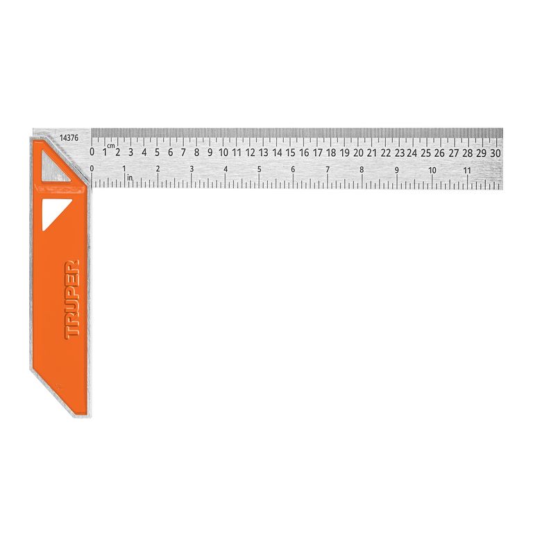 Escuadra 12 para carpintero con mango 100% de aluminio 14376
