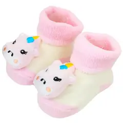 BABY MERINOS - Medias - Calcetines Sonajero Antideslizantes Bebé M04