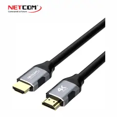 GENERICO - CABLE HDMI A HDMI DE 3 MTS UHD 4K@60Hz V2.0 - NETCOM