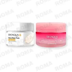 BIOAQUA - PACK CREMA ACLARANTE Y MASCARILLA HIDRATANTE PARA LABIOS