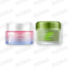 BIOAQUA - PACK CREMA HIDRATANTE VEGANA Y MASCARILLA MATCHA LAIKOU