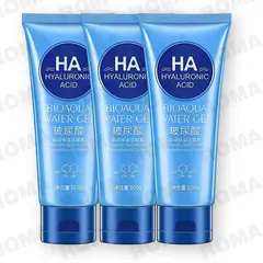 BIOAQUA - PACK 3 GEL LIMPIADOR DE ÁCIDO HIALURÓNICO WATER GET 300G