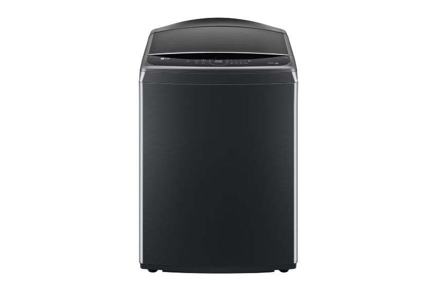 Lavadora de 25kg carga superior AI DD con 6 Motion y Smart Diagnosis, Negro Plateado