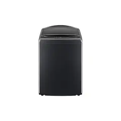 LG - Lavadora de 25kg carga superior AI DD con 6 Motion y Smart Diagnosis, Negro Plateado