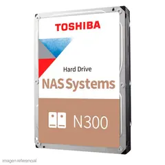 TOSHIBA - Disco Duro N300 14TB NAS 35 7200RPM 512MB