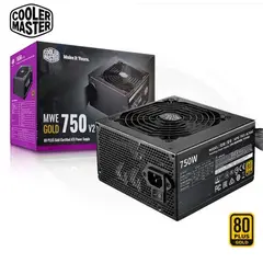COOLER MASTER - Fuente MWE 750W V2 80 Plus Gold Full Modular