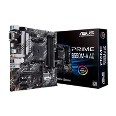 ASUS - Placa Madre AMD Prime B550M-A AC DDR4 Wi-Fi AM4