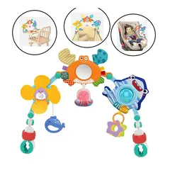 HUANGER - Arco Sonajero con Sonidos y Texturas Multifuncional HE0315