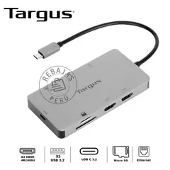 TARGUS - USB-C Docking Station 4K HDMI Lector SD Power Delivery 100W