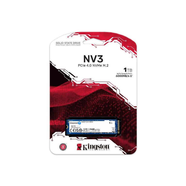 Disco Sólido NV3 1TB M.2 PCIe 4.0 NVMe