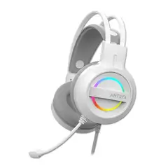 ANTRYX - Audífono CMicrófono Iris-W Gray 71 Virtual USB