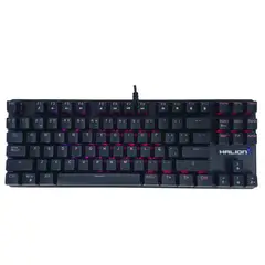 HALION - Teclado Mecánico Gamer Clipper HA-KG848 87Teclas RGB