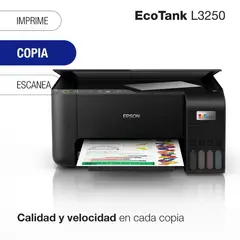 EPSON - Impresora multifuncional ECO TANK WIFI L3250
