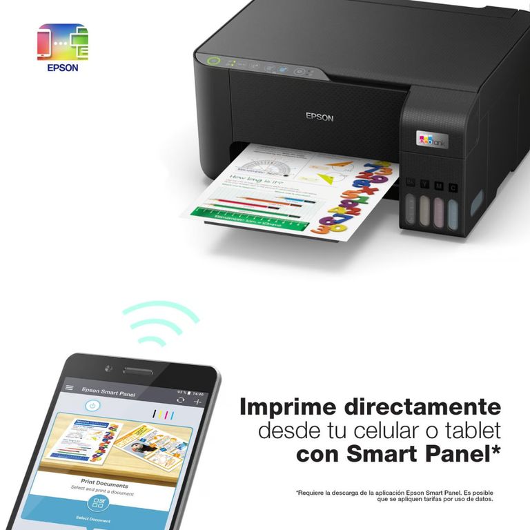 Impresora multifuncional ECO TANK WIFI L3250