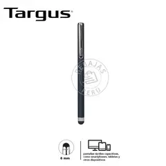 TARGUS - Slim Stylus Negro para Smartphone y Tableta Precisión Táctil