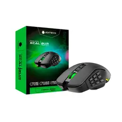 ANTRYX - Mouse Gaming Chrome Storm XCALIBUR DPI 16400 RGB AGM-CS7500K
