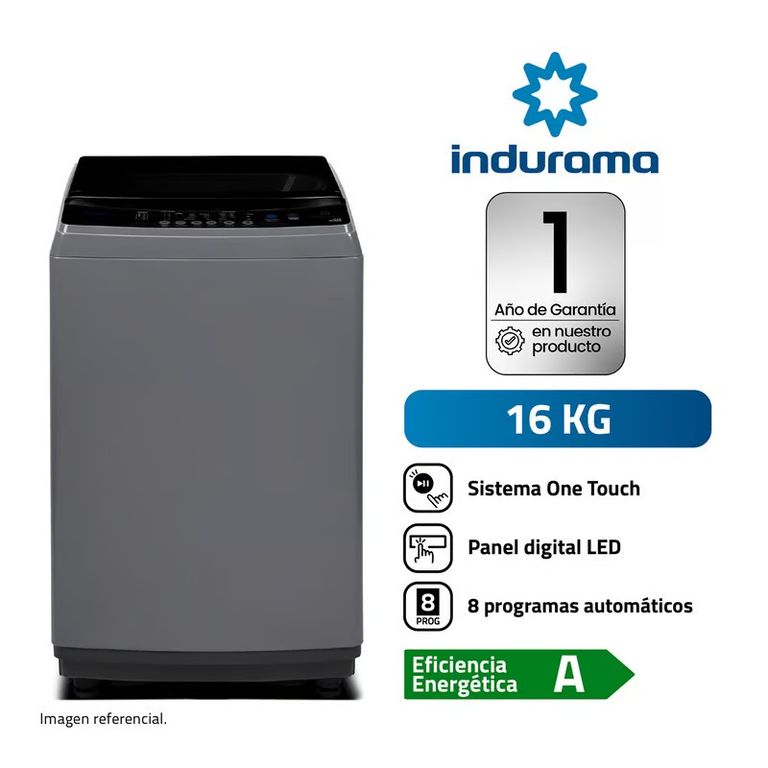 Lavadora de 16KG Carga Superior LRI-16DGR