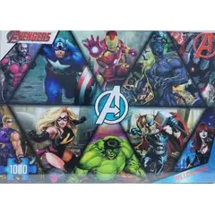 GENERICO - ROMPECABEZAS O PUZZLE AVENGERS 1000 PIEZAS