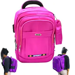 OEM - Mochila Universitario Escolar Juvenil PortaLaptop y Clave Seguridad