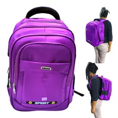 OEM - Mochila Universitario Escolar Juvenil PortaLaptop y Clave Seguridad