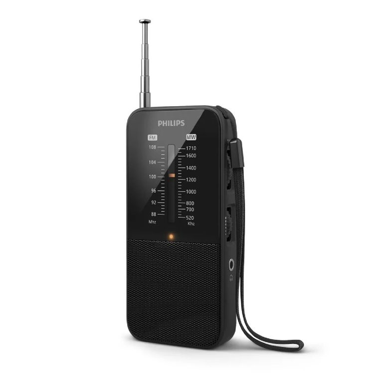 Radio Portátil TAR1509 AMFM Aux-In 3.5mm - Negro