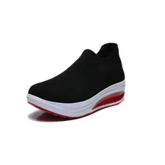 TIOZONEY - Zapatillas casuales para Mujer - Negro