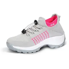 TIOZONEY - Zapatillas casuales para Mujer - Rosa