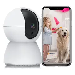 TIOZONEY - Monitor Para Bebe Wifi Cámara De Seguridad Y Vigilancia Ip