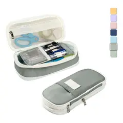 TIOZONEY - Estuche Para Lapices Expandible Capa De Gran Capacidad