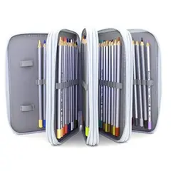 TIOZONEY - Estuche Para Lapices 72 Ranuras Lapiceras Organizadoras