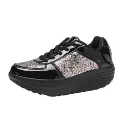 TIOZONEY - Zapatillas casuales para Mujer - Negro
