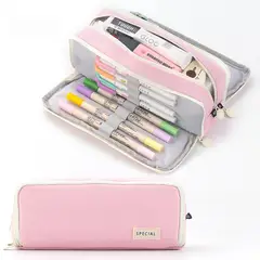 TIOZONEY - Bolsa de papelería de gran capacidad